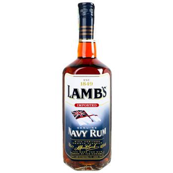 Ром Lamb's Navy 40% 0,7л