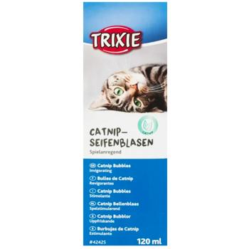 Мильні бульбашки Trixie з котячою м'ятою для котів 120 мл - купити, ціни на MasterZoo - фото 2