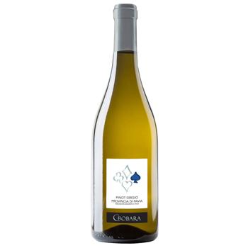 Crobara Pinot Grigio IGP White Dry Wine 11.5% 0.75l - buy, prices for Chudo Market - photo 1