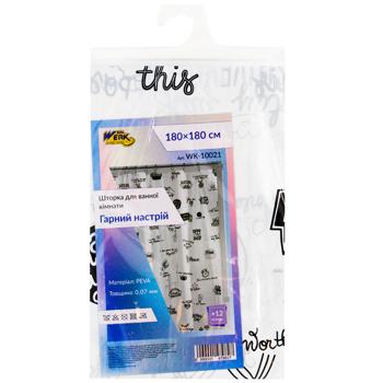 Blind Werk for bath 180x180cm China - buy, prices for Auchan - photo 1