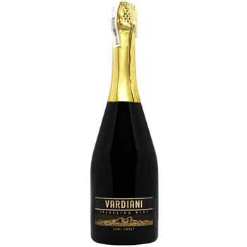 Vardiani White Semi-sweet Sparkling Wine 10-13.5% 0.75l - buy, prices for Auchan - photo 1