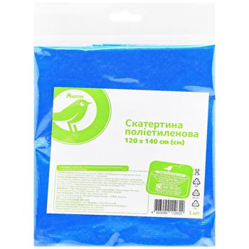 Скатертина Auchan поліетиленова 120х140см - купити, ціни на Auchan - фото 1