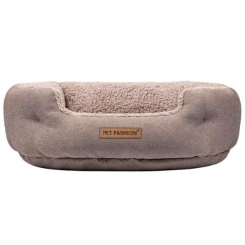 Pet Fashion Brig Pet Bed 58x48x20cm Brown - buy, prices for - photo 3