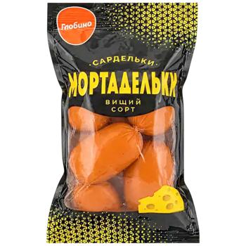 Сардельки Глобино Мортадельки вищий сорт - купити, ціни на Епіцентр FOOD - фото 1