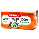 Пюре дитяче Plasmon телятина 80г*2шт