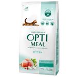 Optimeal Dry Food with Chicken for Kittens 1.5kg