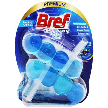 Блок для унітазу Bref Brilliant Gel Арктичний океан 42г*2шт