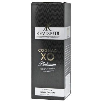 Коньяк Reviseur Platinum XO 40% 0,7л - купити, ціни на КОСМОС - фото 2