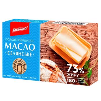 Globino Peasant Sweet Cream Butter 73% 180g