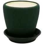 Grace Silk Khaki Ceramic Pot 1.2l №2