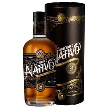 Ром Autentico Nativo 20 років 40% 0,7л - купити, ціни на КОСМОС - фото 1