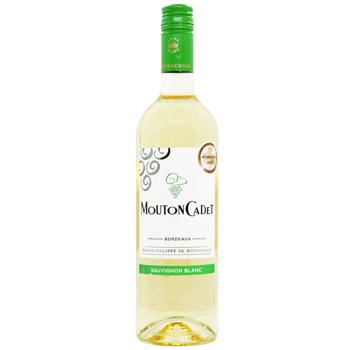 Вино Baron Philippe de Rothschild Mouton Cadet Sauvignon Blanc біле сухе 12% 0,75л