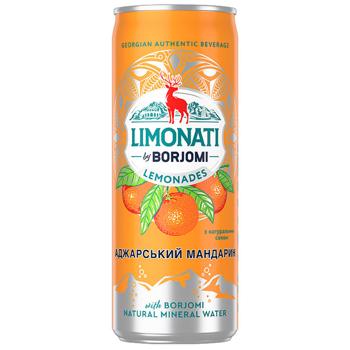 Borjomi Limonati Adjara Mandarin Carbonated Drink 0.33l