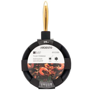 Ardesto Black Mars Sparkle Black Frying Pan 26cm - buy, prices for - photo 6