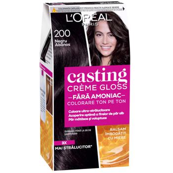 Краска для волос L'oreal Paris Casting Creme Gloss 200 Черный кофе без аммиака - купить, цены на КОСМОС - фото 4