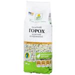 Горох зелений Терра колотий шліфований 500г