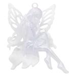 Fairy Butterfly White Decoration