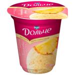 Dolce Pineapple Fusion Flavored Aerated Cottage Cheese Dessert 3.4% 170g
