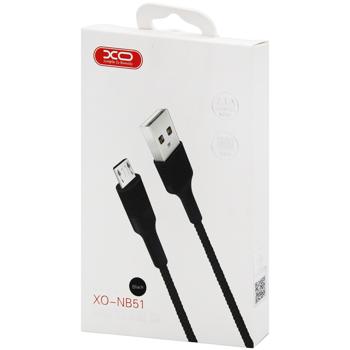 Кабель XO USB NB103 Type-C белый 1м