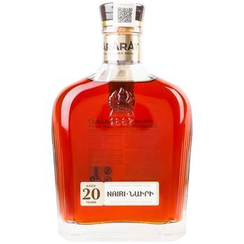 Коньяк Ararat Nairi 20 років 40% 0,5л