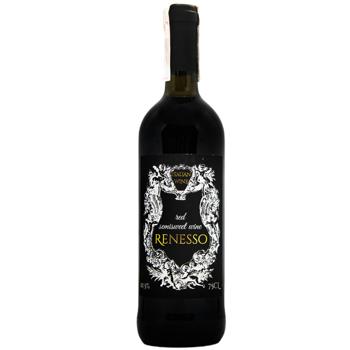 Renesso Vino Rosso Red Semisweet Wine 10.5% 0.75l - buy, prices for MegaMarket - photo 1