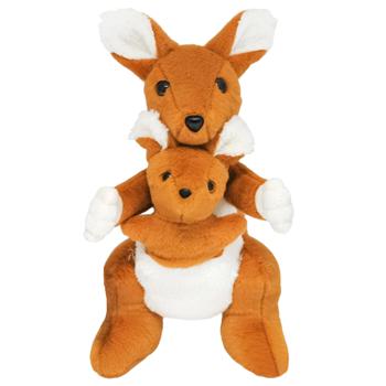 Tigres Soft Toy with Baby Kangaroo - buy, prices for COSMOS - photo 1