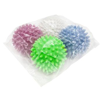 Мячики для стирки 4шт 25233-1И941 - купить, цены на КОСМОС - фото 2