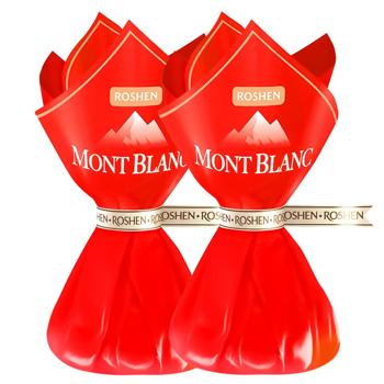 Конфеты Roshen Mont Blanc с карамелизированным миндалем - купить, цены на Идеал - фото 1