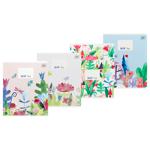 Interdruk Botanique School Notebook in Assortment A5 12 sheets