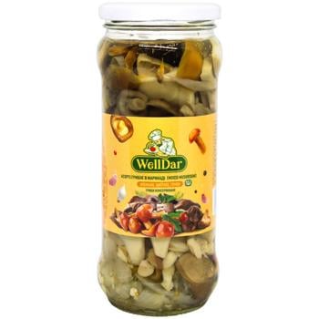 WellDar Assorted Mushroom in Marinade 580g - buy, prices for Biotus - photo 1