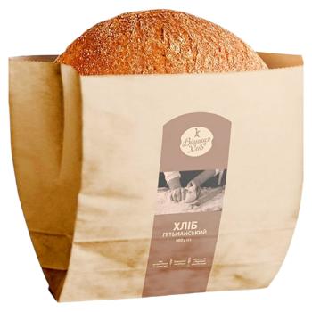 Хлiб Хлiбзавод №1 Гетьманський под.0,8кг ПП - купити, ціни на Grono - фото 1