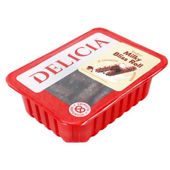 Вафли Delicia Milky Bliss Roll со вкусом молока 450г - купить, цены на - фото 2
