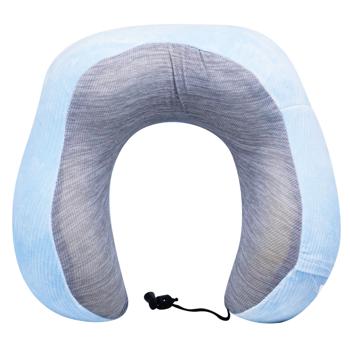 ZED Velvet Orthopedic Travel Pillow with Clasp 30x30cm - buy, prices for EKO Market - photo 4