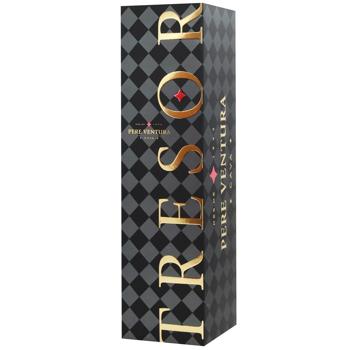 Pere Ventura Tresor Gran Reserva Brut Nature White Brut Sparkling Wine 11.5% 0.75l - buy, prices for WINETIME - photo 2