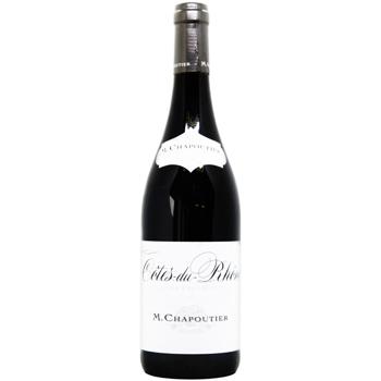 Вино M.Chapoutier Cotes du Rhone красное сухое 14% 0,75л