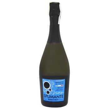 Terra Sacra Spumante White Semidry Sparkling Wine 11% 0.75l - buy, prices for COSMOS - photo 1