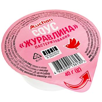 Соус Auchan Журавлина 40г