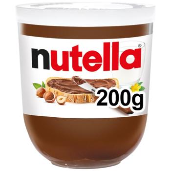 Паста горіхова з какао NUTELLA® 200г - купити, ціни на КОСМОС - фото 1