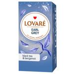 Чай черный Lovare Earl Grey с ароматом бергамота 2г*24шт