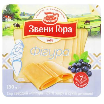 Сир Звени Гора Фігура 27% слайс 130г - купити, ціни на КОСМОС - фото 2