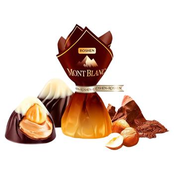 Цукерки Рошен Монблан шок. ціл/л.гор 1кг - купить, цены на Grono - фото 1
