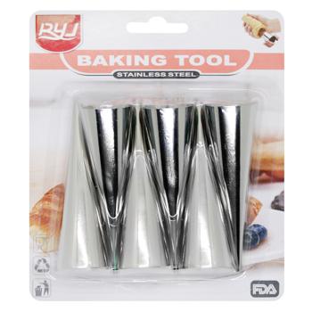 Pastry Cones for Baking Tubes 6pcs 8.5cm - buy, prices for Tavria V - photo 1