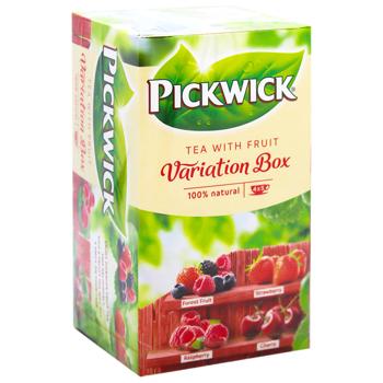Чай черный PickWick с кусочками фруктов и ягодами 4 вида 1,5г*20шт - купить, цены на - фото 3