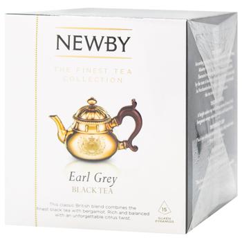 Чай чорний Newby Earl Grey 15шт - купити, ціни на МегаМаркет - фото 3