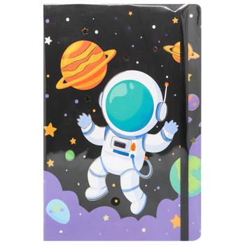 Блокнот на резинке Malevaro Astronaut2 А6 80 листов - купить, цены на - фото 4
