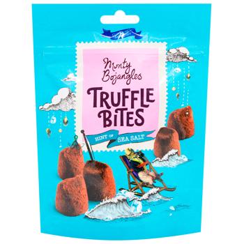 Цукерки Monty Bojangles Truffle Bites Трюфелі з морською сіллю 100г