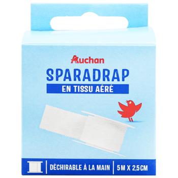 Auchan Plaster on Breathable Fabric Base 2.5cm x 5m - buy, prices for Auchan - photo 3