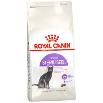 Корм сухий Royal Canin Sterilised для стерилізованих котів 1-7років 400г - купити, ціни на Восторг - фото 1