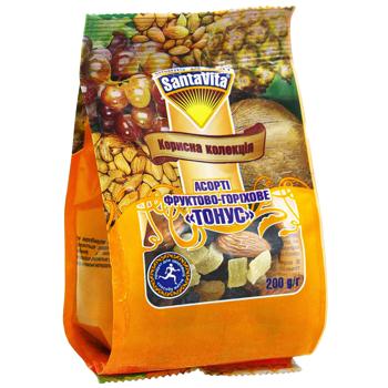 Ассорти SantaVita Тонус фруктово-ореховое 200г - купить, цены на КОСМОС - фото 3