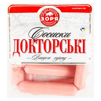 Сосиски Зоря Дніпра Докторські в/с п/а  - купити, ціни на Grono - фото 1